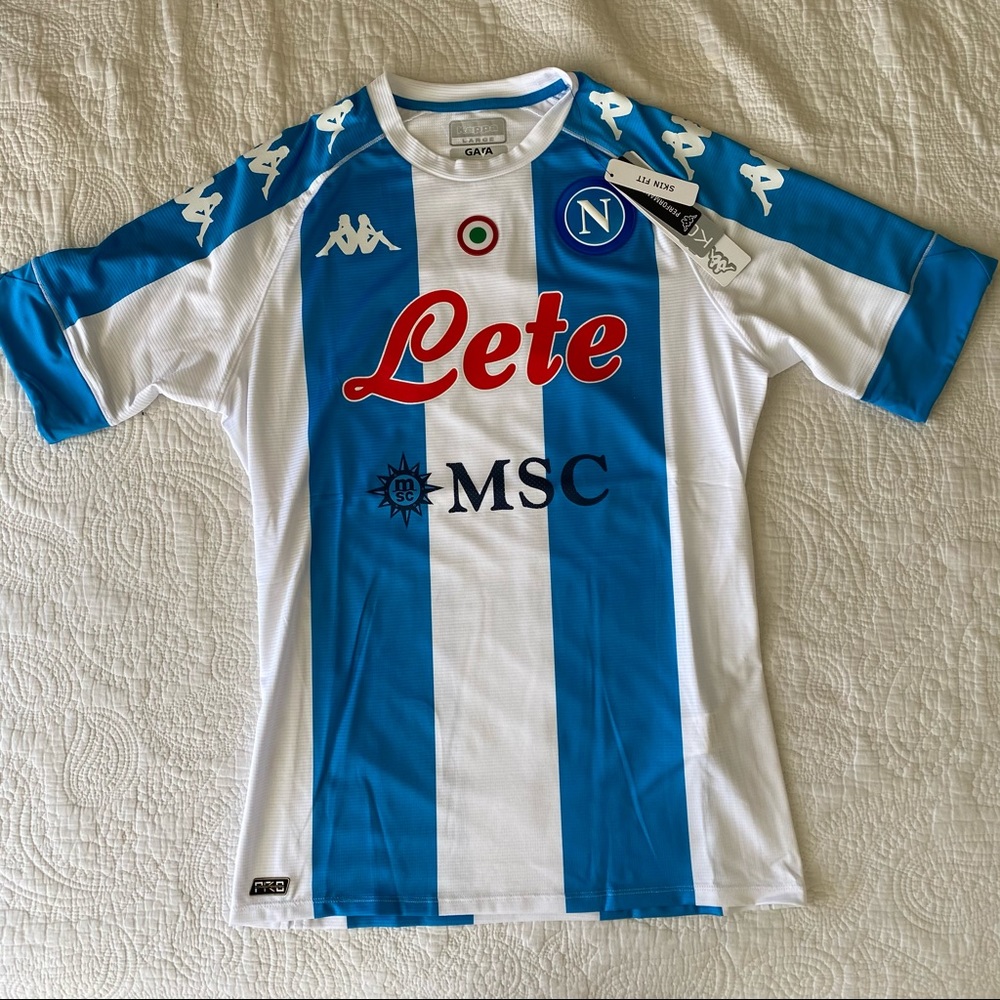Kappa Kombat X S.S.C. Napolin Jersey